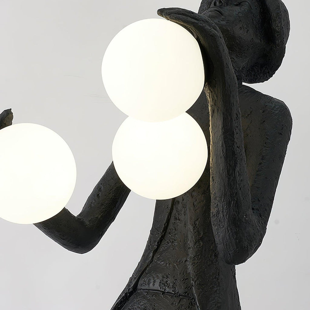 Gentleman Sculpture Floor Light, Floor Lamp, detail 13