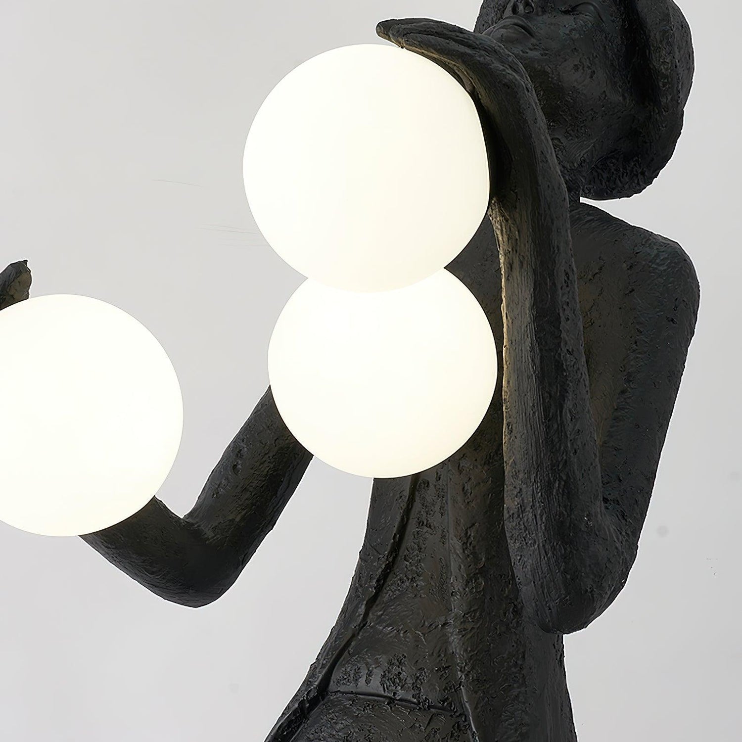 Gentleman Sculpture Floor Light, Floor Lamp, detail 13