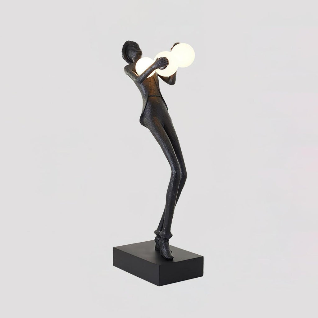Gentleman Sculpture Floor Light, Floor Lamp, detail 14