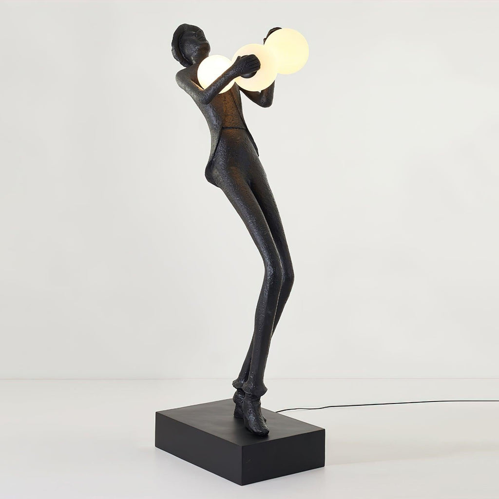 Gentleman Sculpture Floor Light, Floor Lamp, detail 21