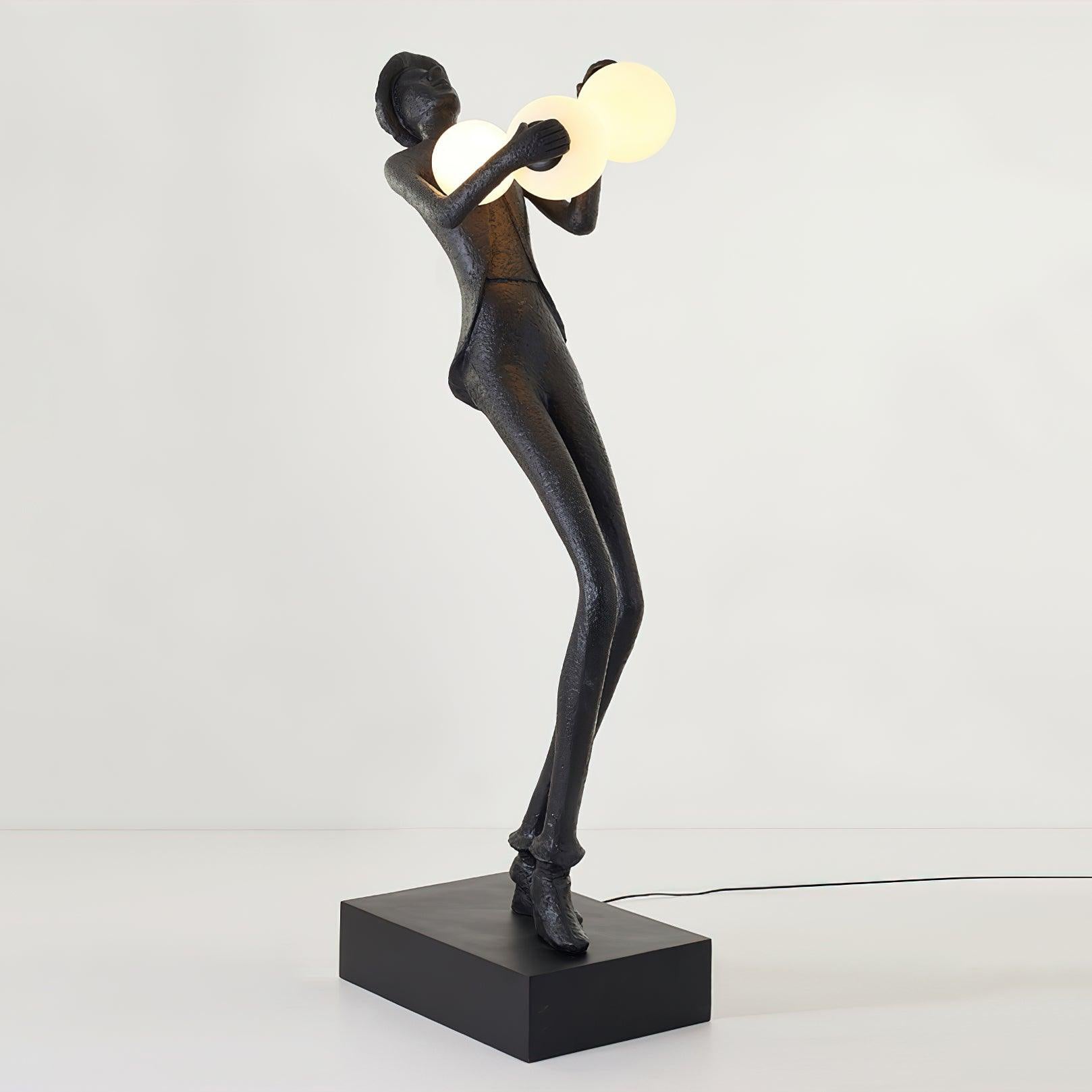 Gentleman Sculpture Floor Light, Floor Lamp, detail 21