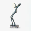 Gentleman Sculpture Floor Light, Floor Lamp, Metal, ∅ 27.6″ x H 70.8″