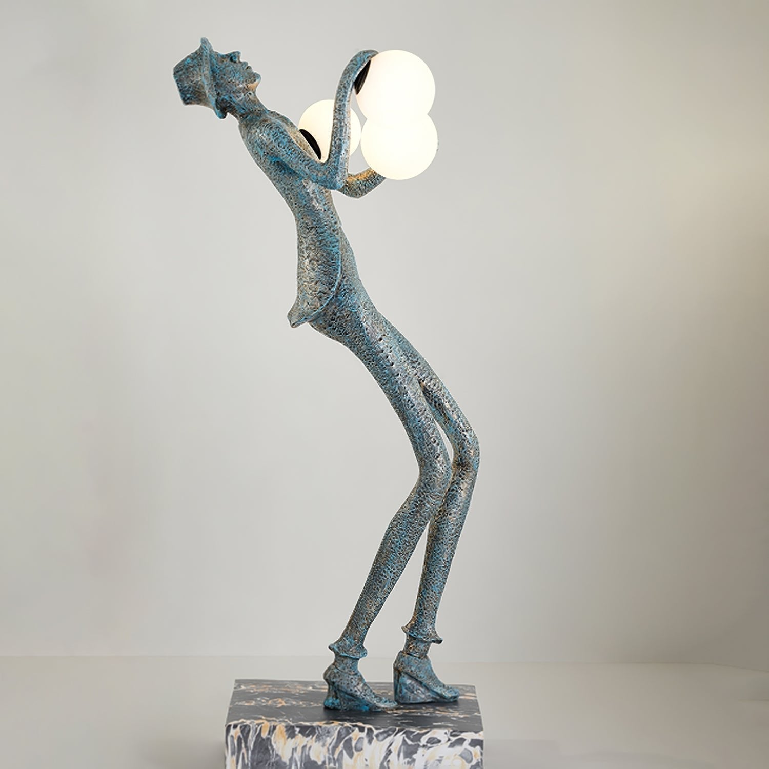 Gentleman Sculpture Floor Light, Floor Lamp, detail 32