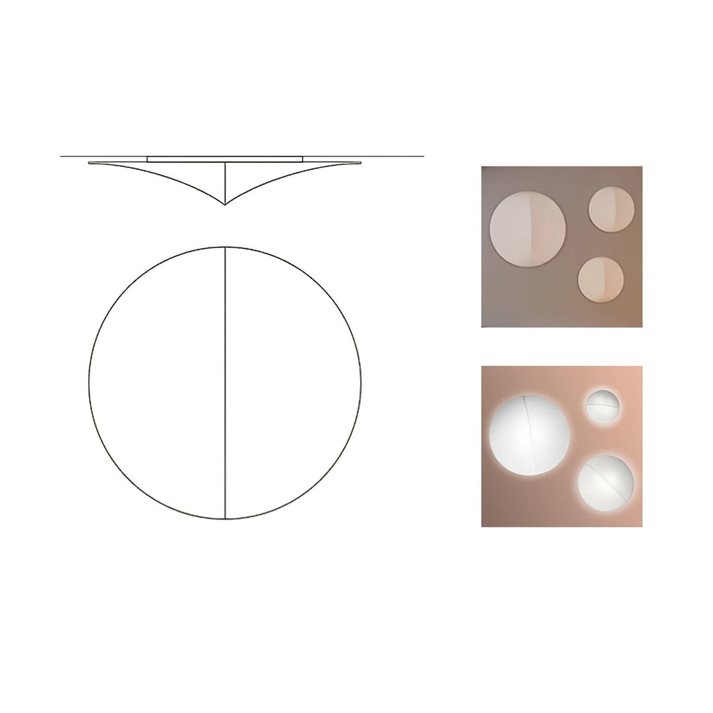 Geometric Series Wall Light, Hardwired Wall Sconce, detail 14