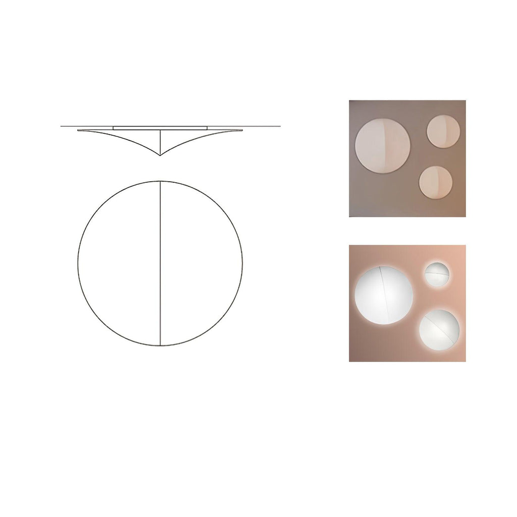 Geometric Series Wall Light, Hardwired Wall Sconce, detail 13