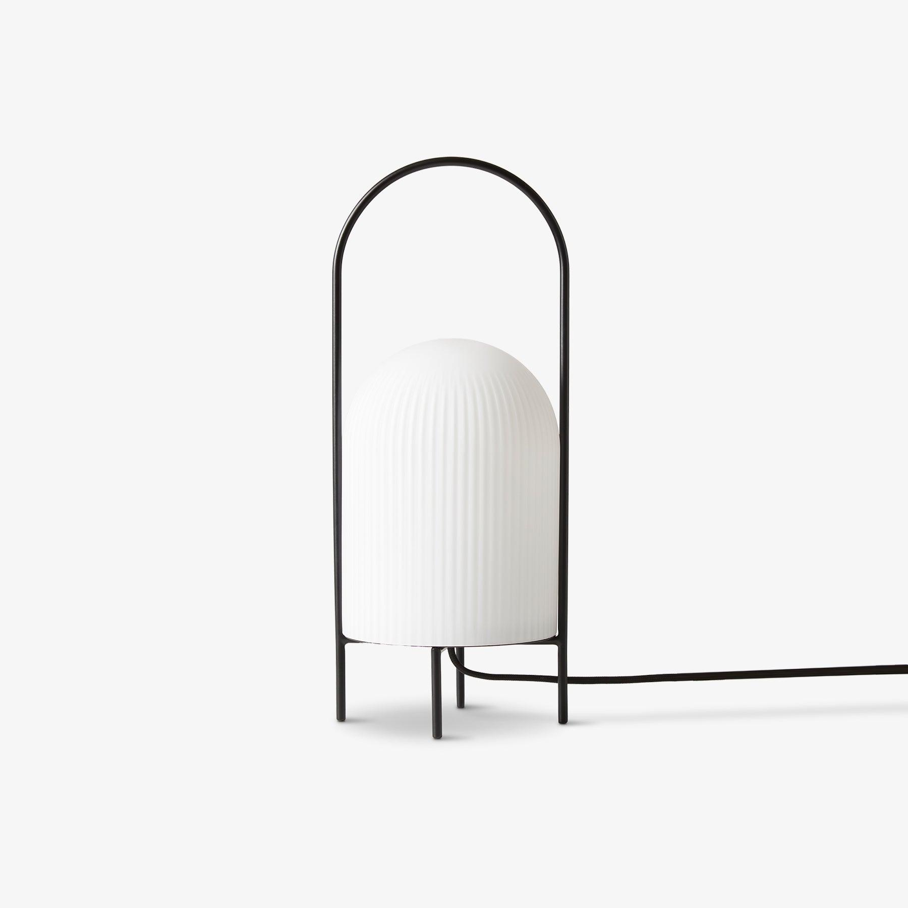 Ghost Table Light, Bedside Table Lamp, Metal, ∅ 7.9″ x H 15.7″