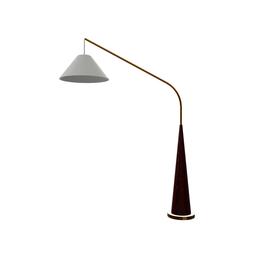 Gibson Arc Floor Light, Floor Lamp, detail 5