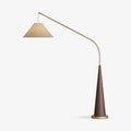 Gibson Arc Floor Light, Floor Lamp, Metal, L 170 cm x H 190 cm