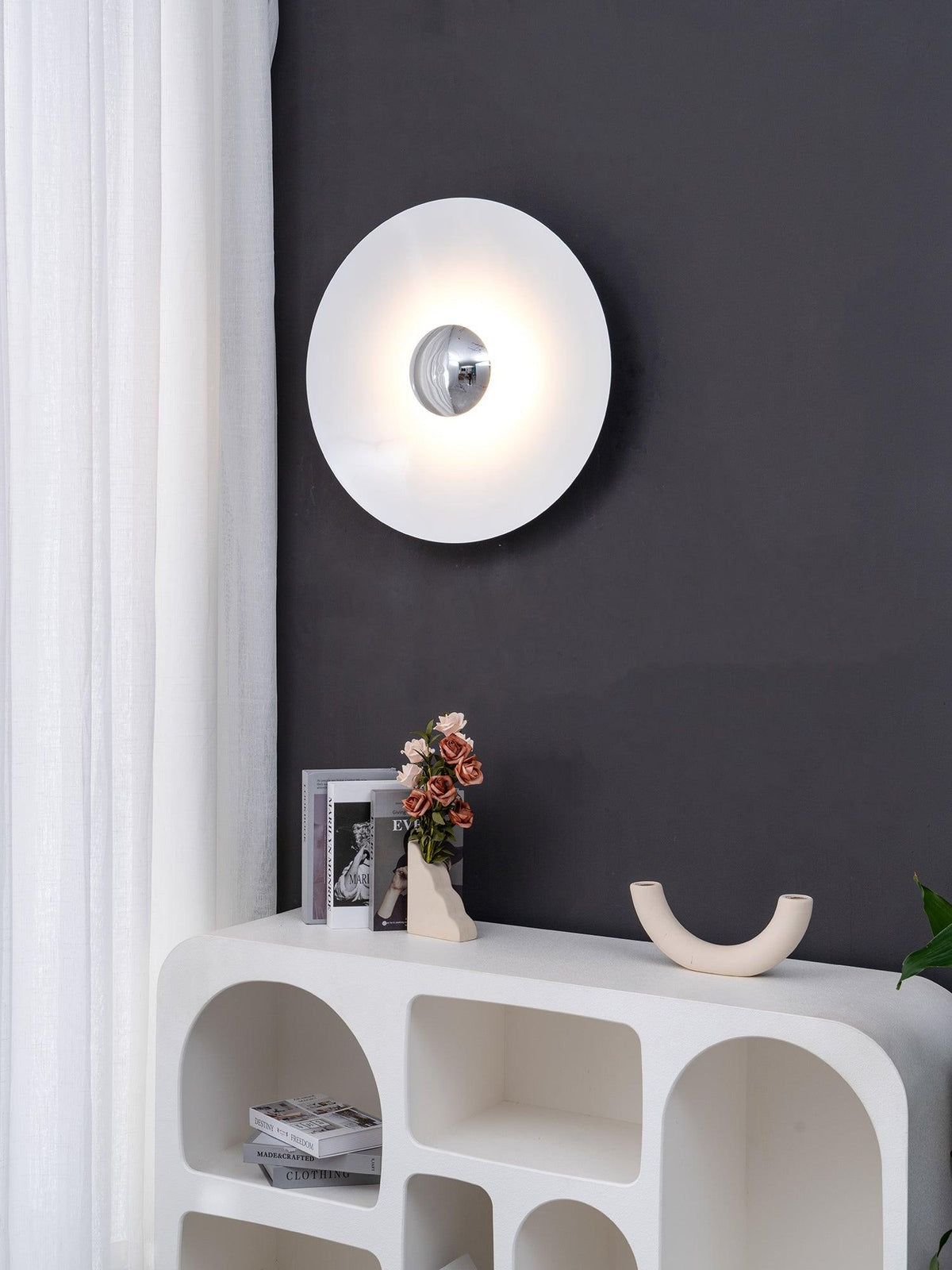 Simplicity Glow Wall Light, Hardwired Wall Sconce, detail 12