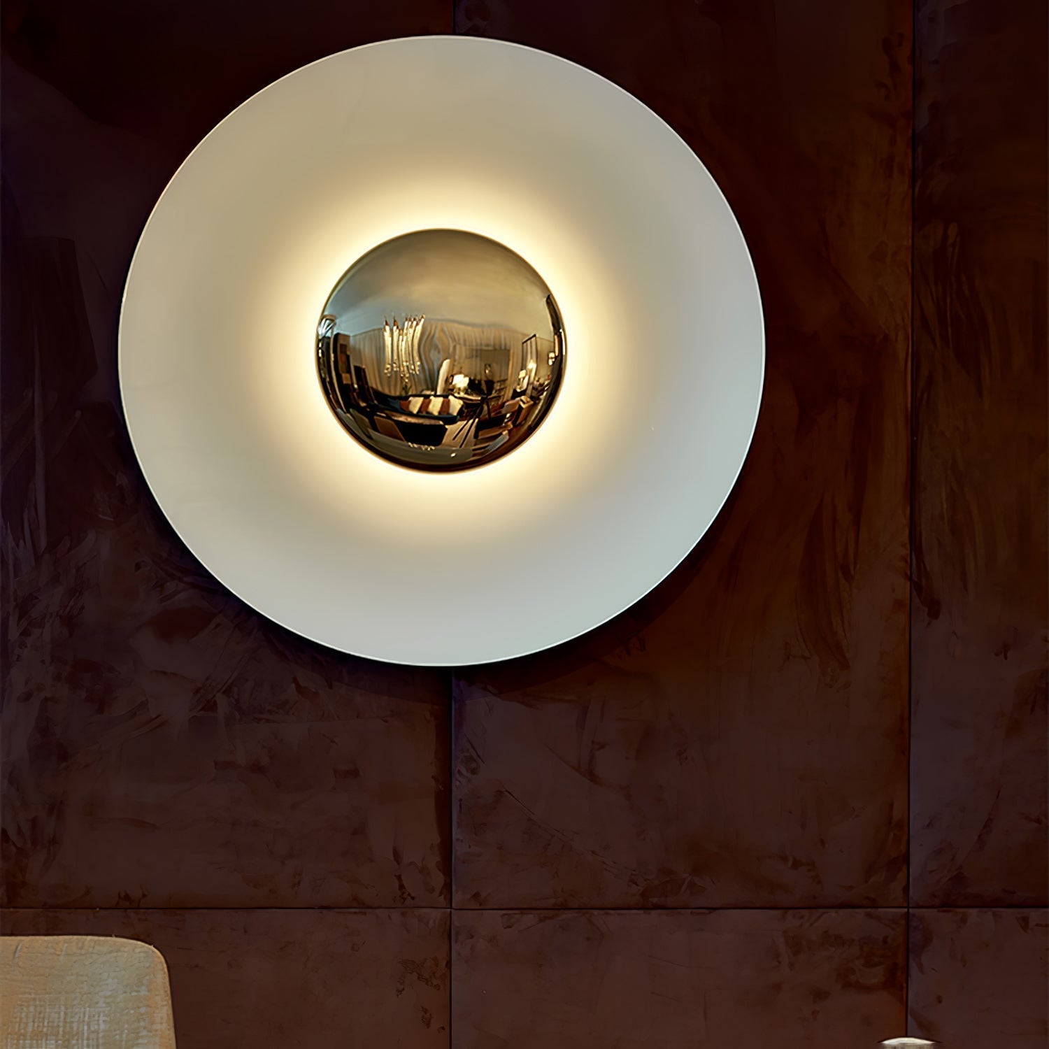 Simplicity Glow Plug-In Wall Light, Plug-In Wall Sconce, detail 8