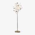 Gingko Leaf Floor Light, Floor Lamp, Metal, ∅ 23.6″ x H 66.9″