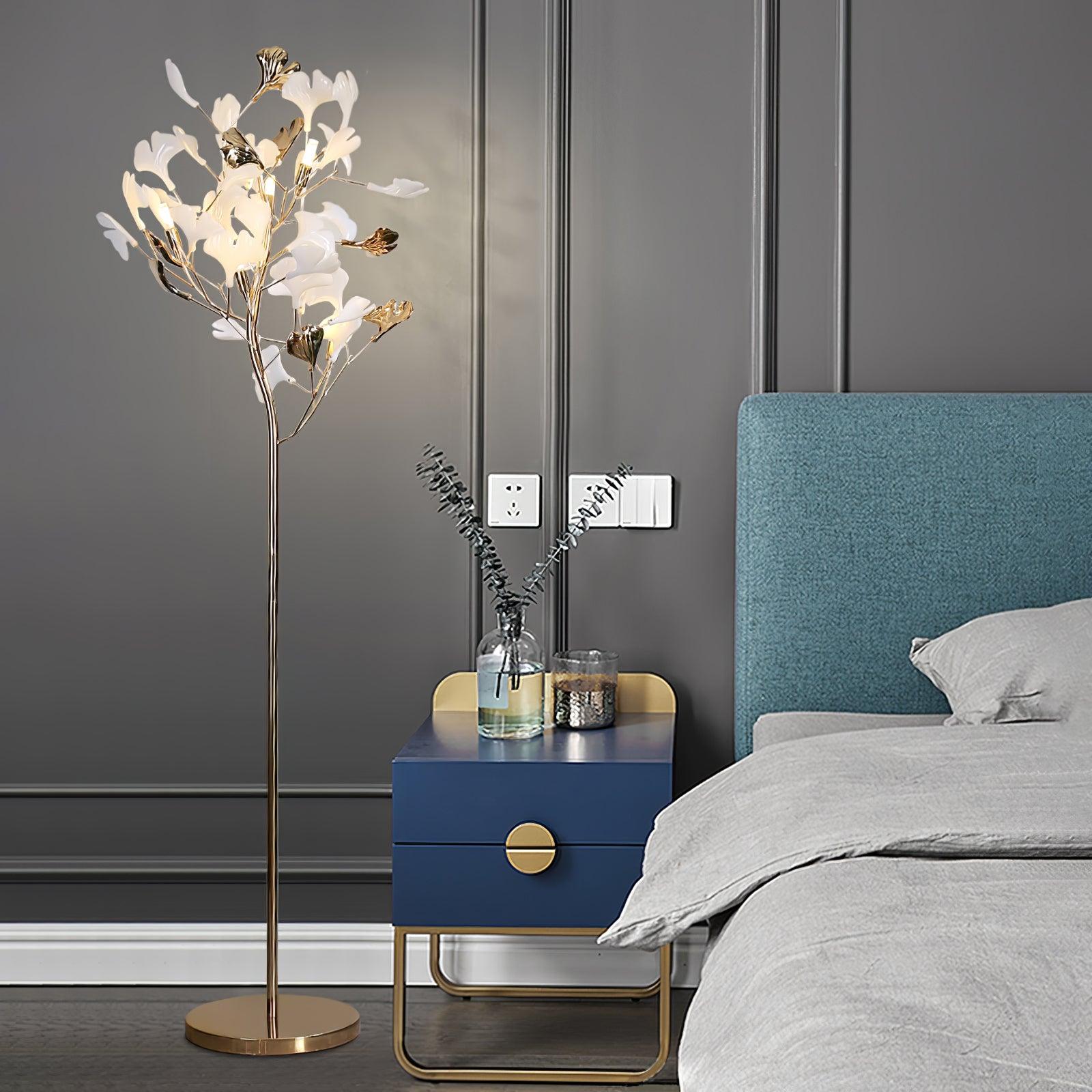 Gingko Leaf Floor Light, Floor Lamp, detail 8