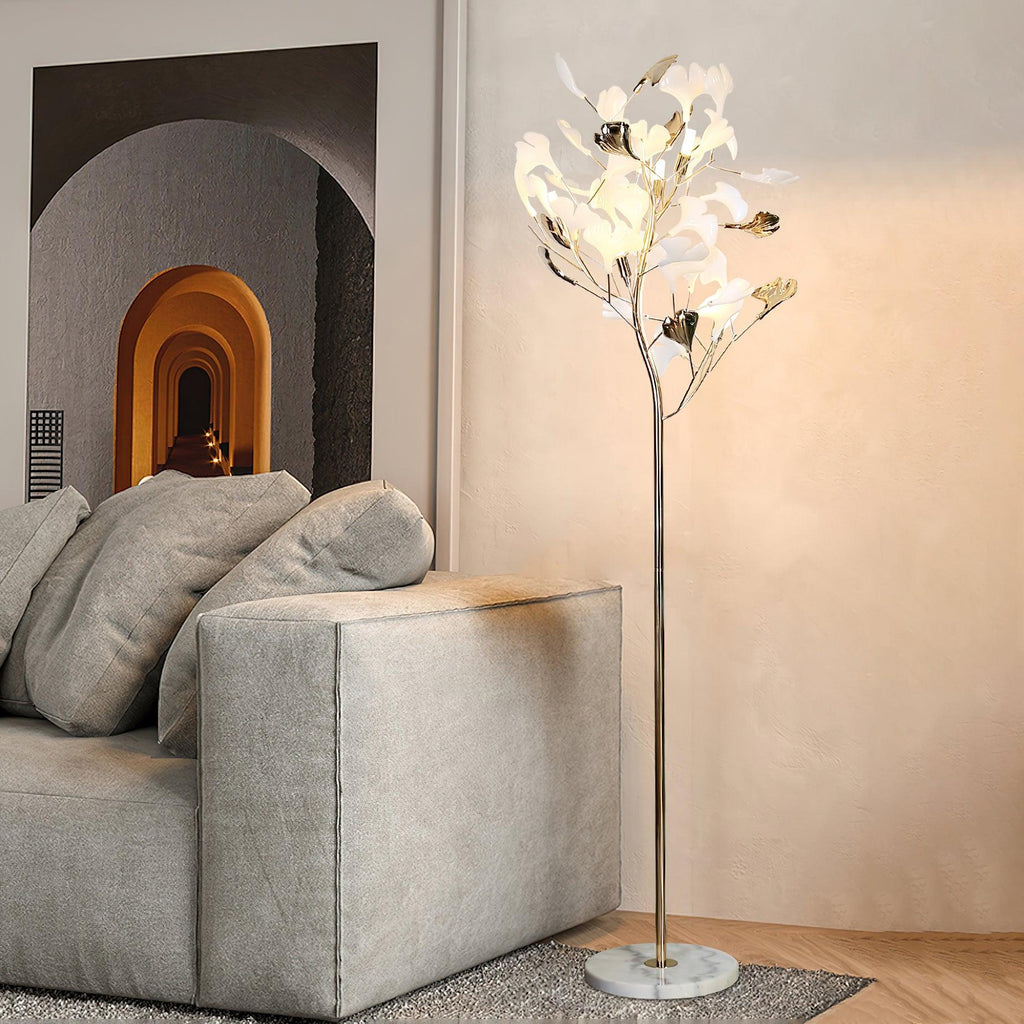 Gingko Leaf Floor Light, Floor Lamp, detail 5