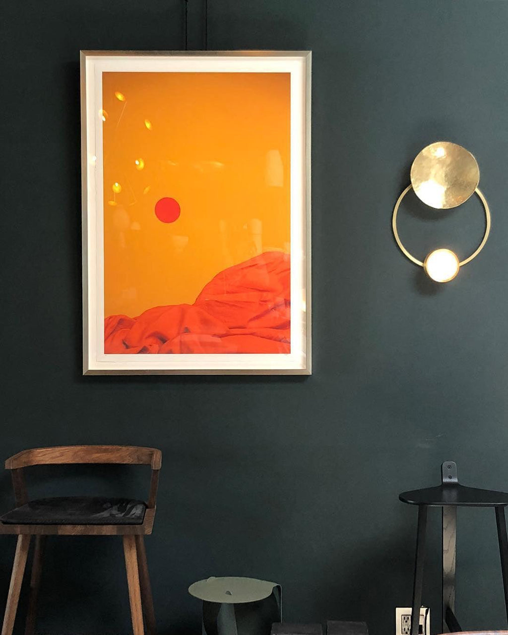 Gemstone Wall Light, Hardwired Wall Sconce, detail 11