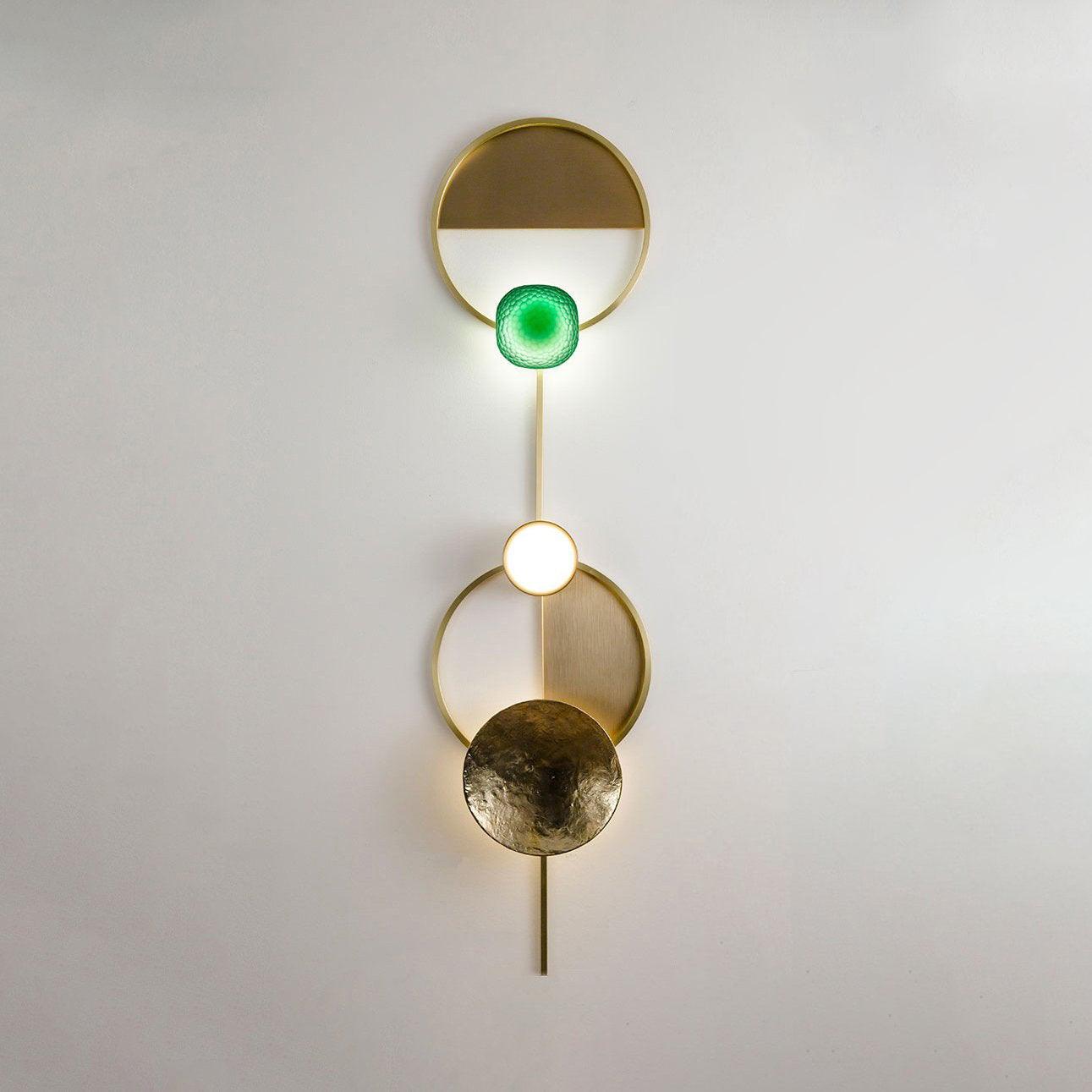 Gemstone Wall Light, Hardwired Wall Sconce, detail 25