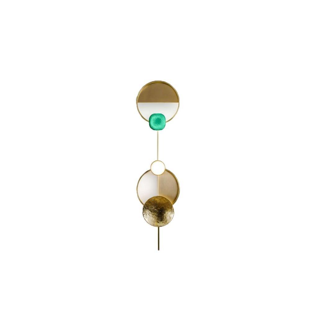 Gemstone Wall Light, Hardwired Wall Sconce, detail 12
