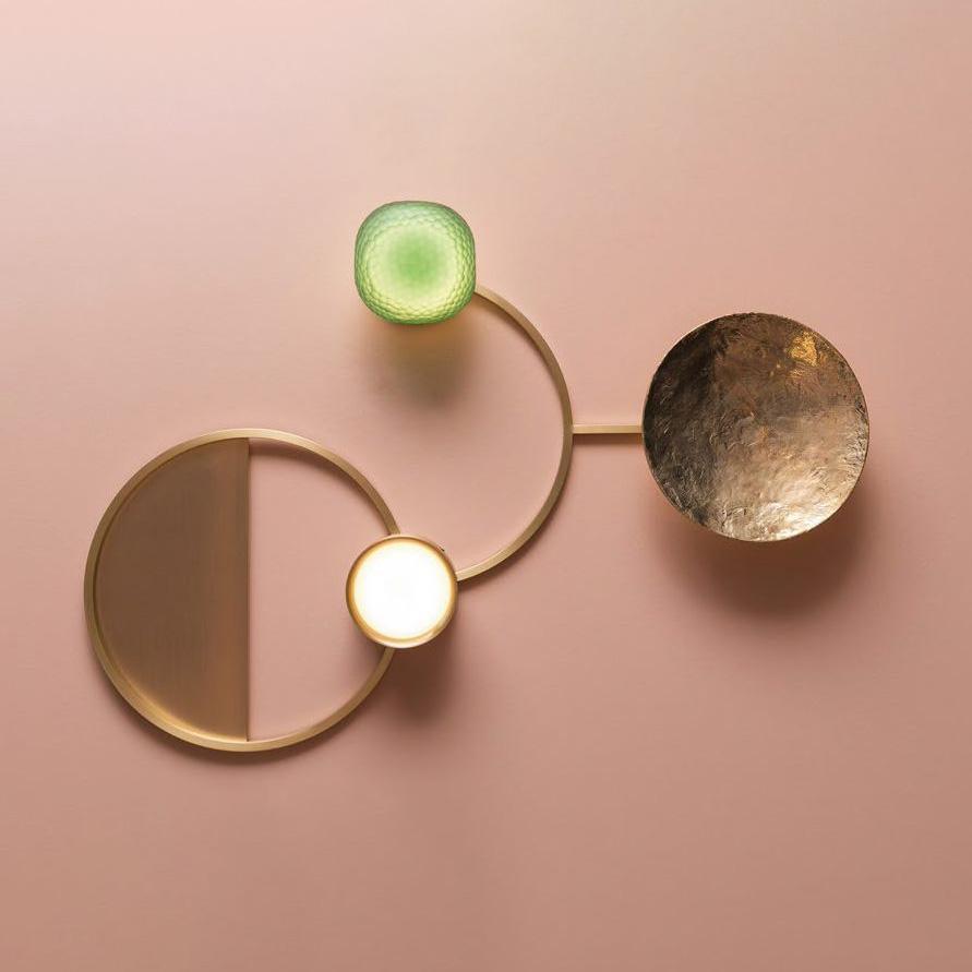 Gemstone Wall Light, Hardwired Wall Sconce, detail 10