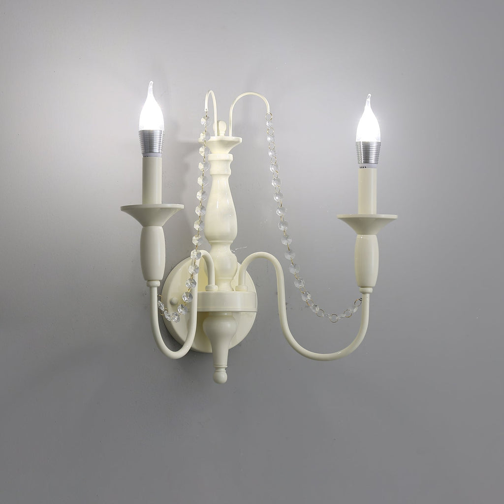 Glacial Wall Light, Hardwired Wall Sconce, detail 4