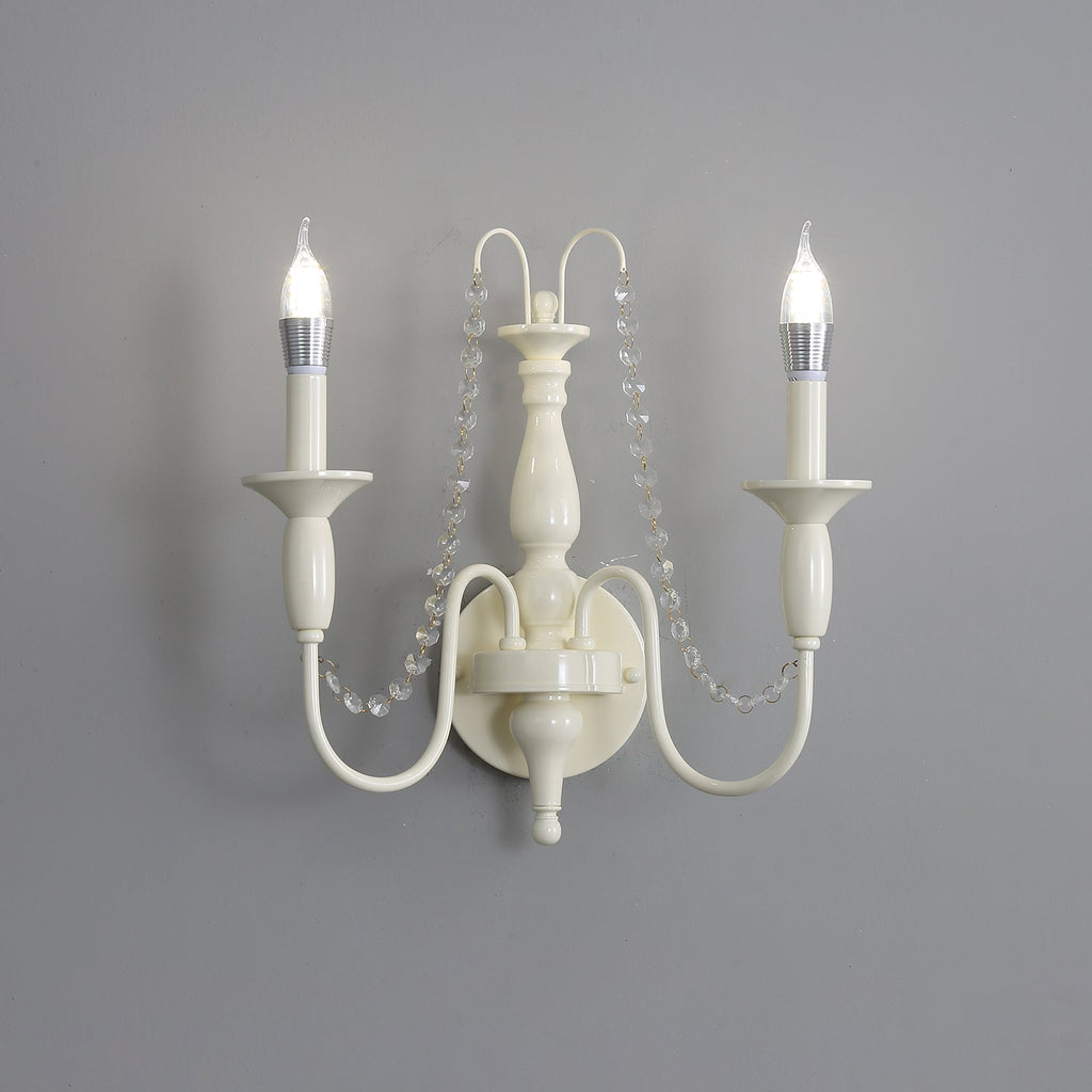 Glacial Wall Light, Hardwired Wall Sconce, detail 10