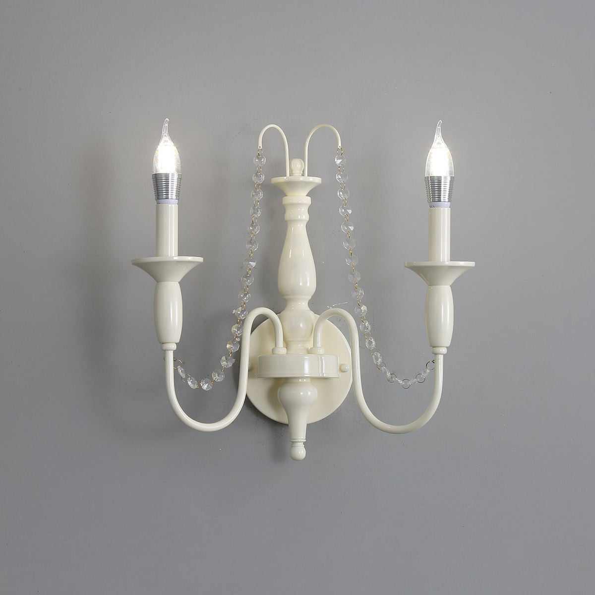 Glacial Wall Light, Hardwired Wall Sconce, detail 10