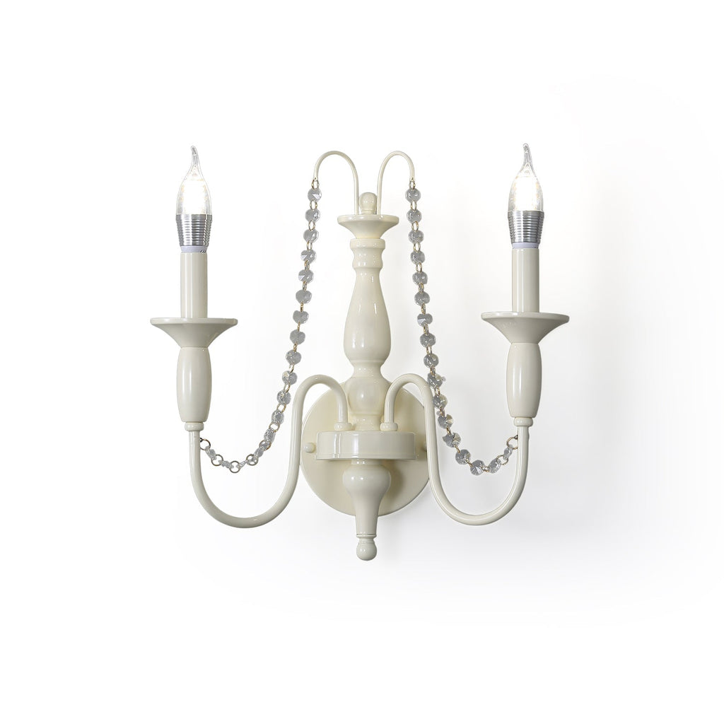 Glacial Wall Light, Hardwired Wall Sconce, detail 7