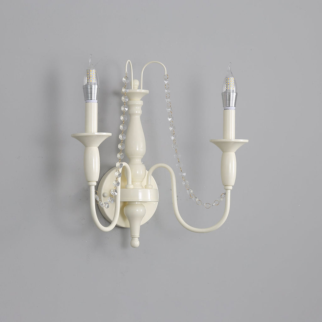Glacial Wall Light, Hardwired Wall Sconce, detail 2