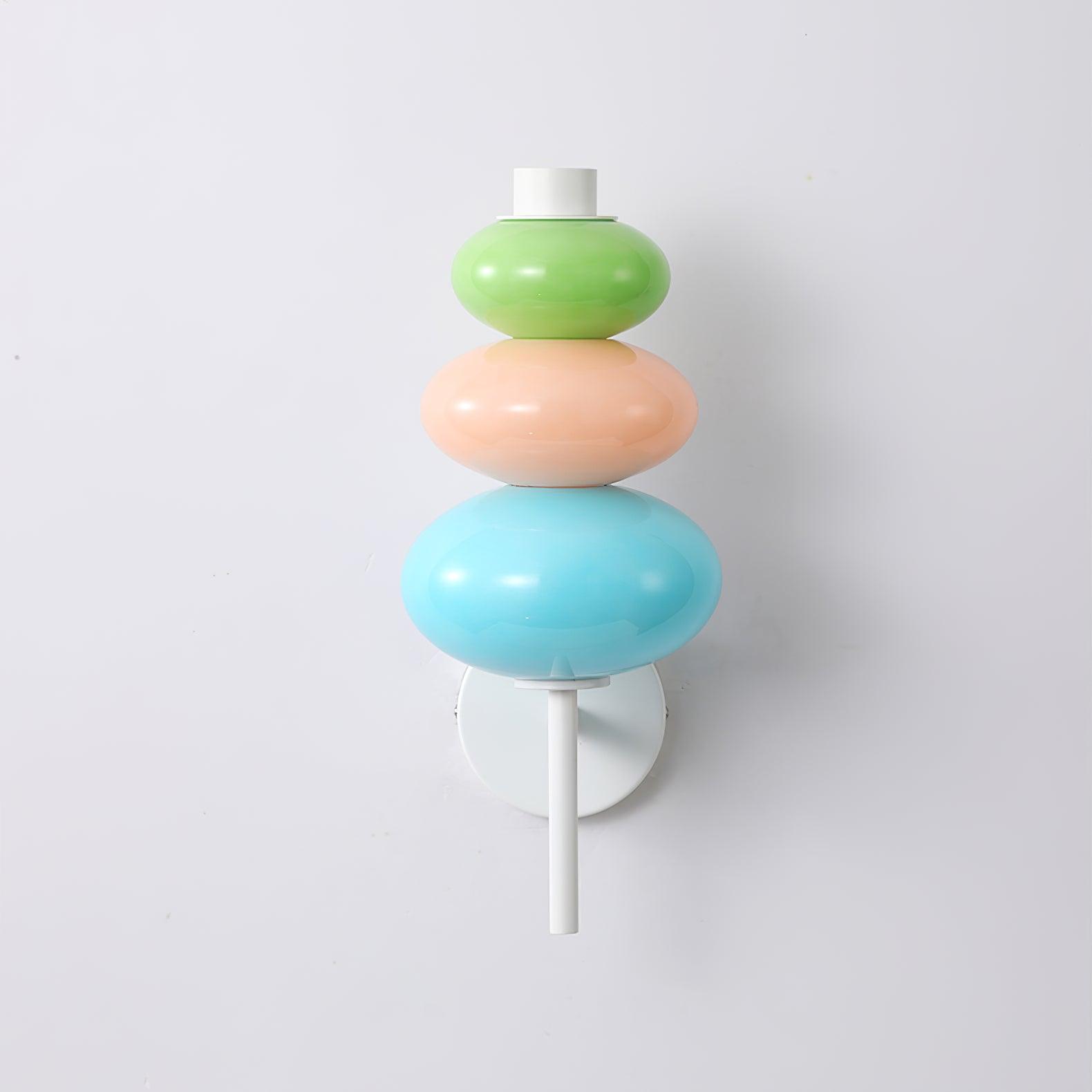 Glass Candy String Lamp bracket Wall Light, Bedroom Wall Sconce, detail 4