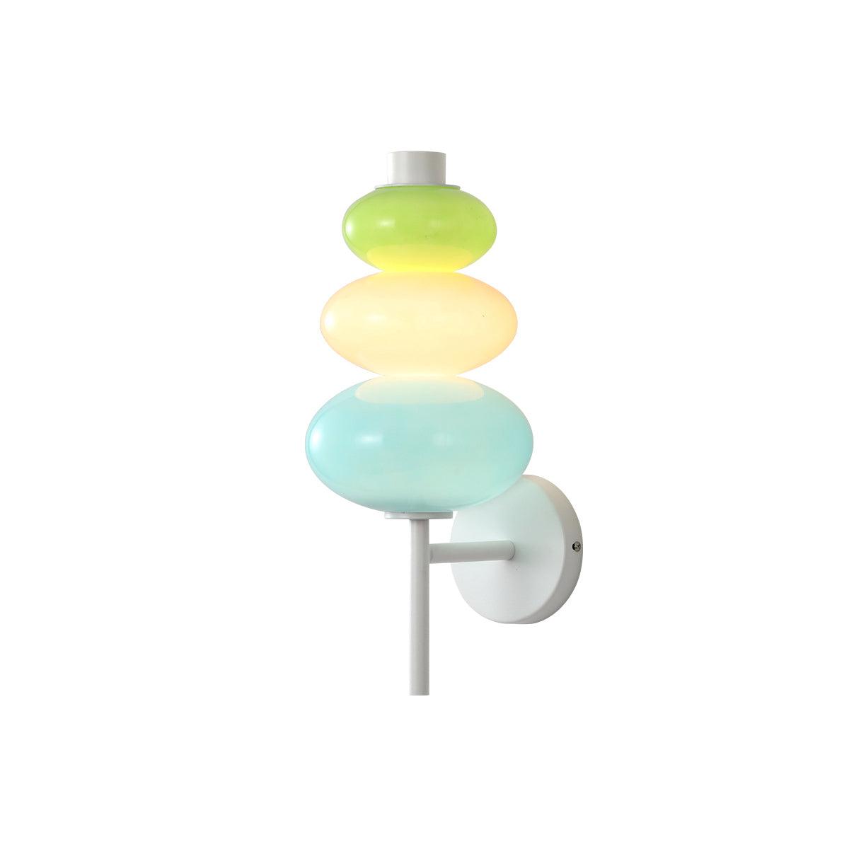 Glass Candy String Lamp bracket Wall Light, Bedroom Wall Sconce, detail 7