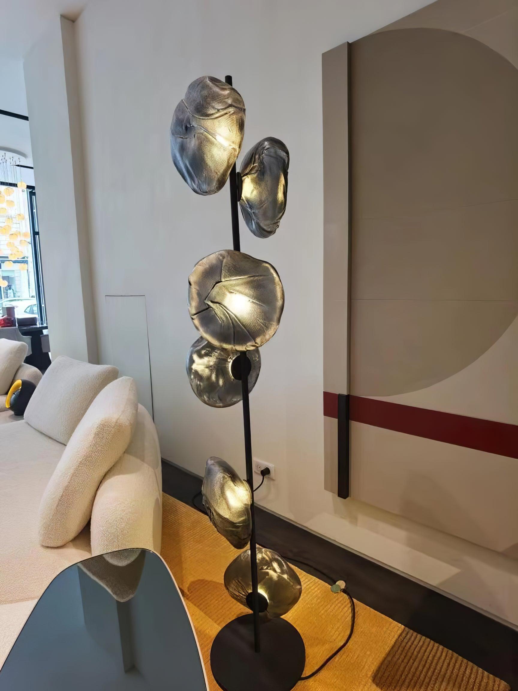 Glass Mesh Petals Floor Light, Floor Lamp, detail 9