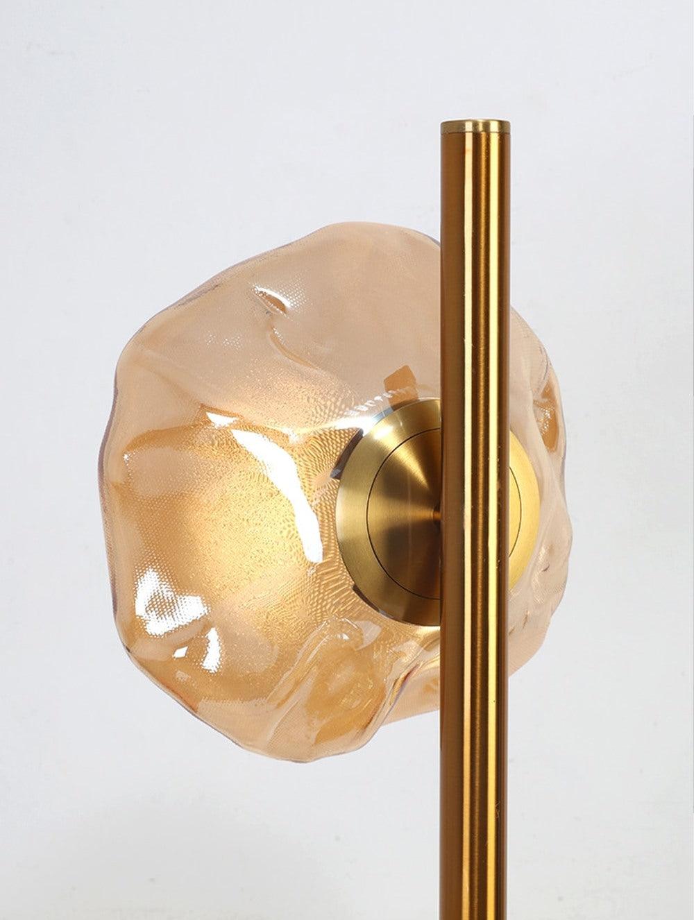 Glass Petals Table Light, Bedside Table Lamp, detail 14