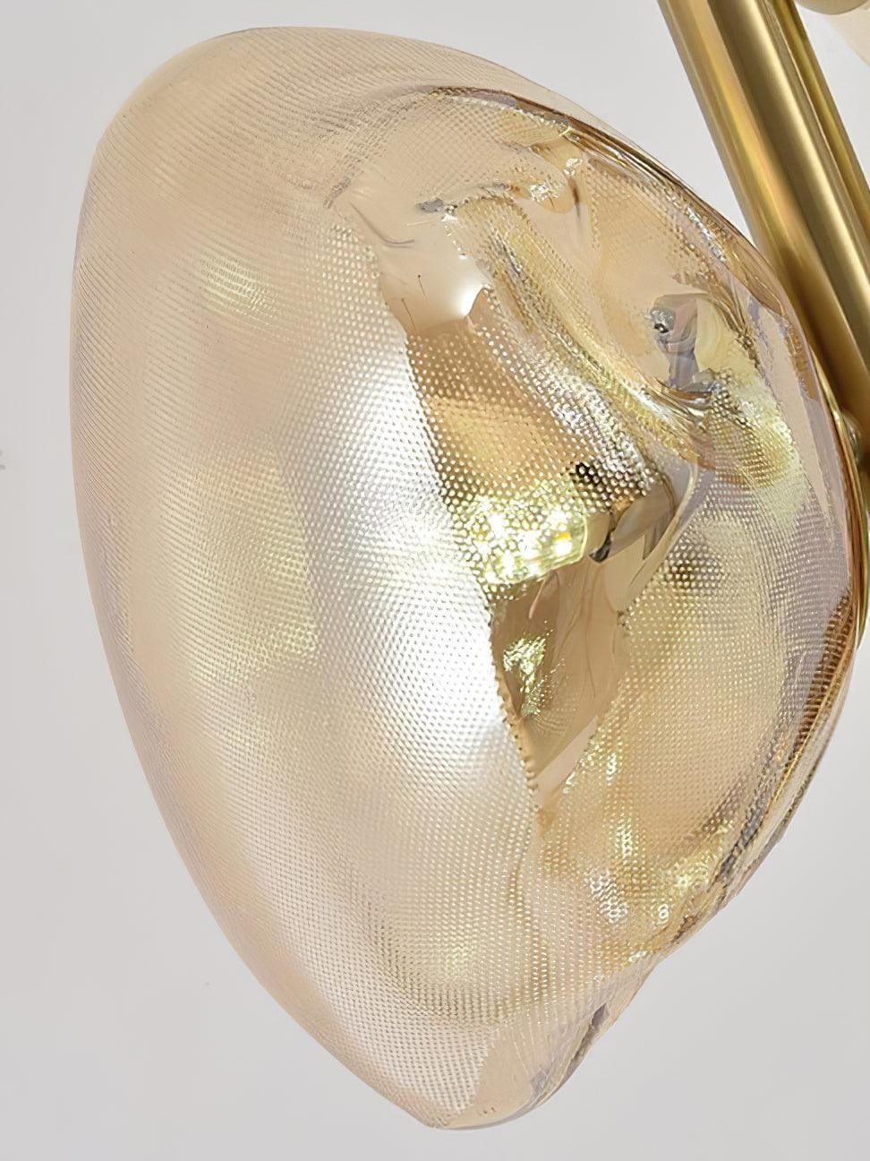 Glass Petals Table Light, Bedside Table Lamp, detail 16