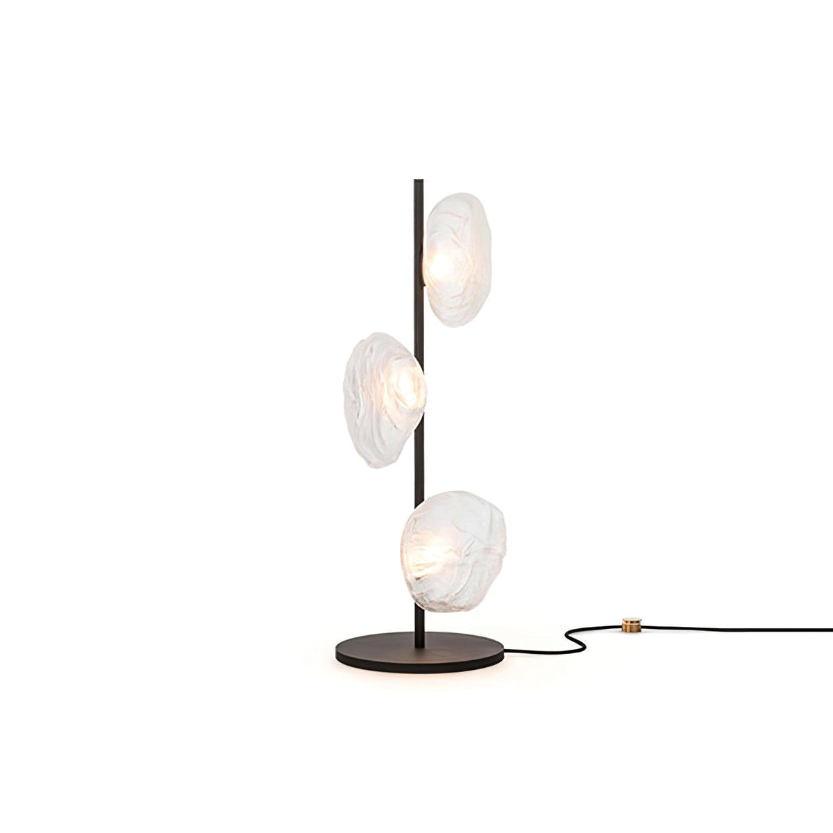 Glass Petals Table Light, Bedside Table Lamp, detail 19