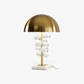 Globo Table Light, Bedside Table Lamp, Marble, Φ 12.6 x H 20.8