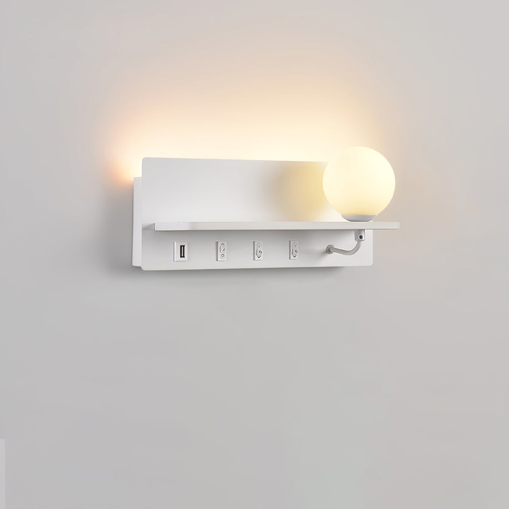 Glos Slim Wall Light, Hardwired Wall Sconce, detail 28