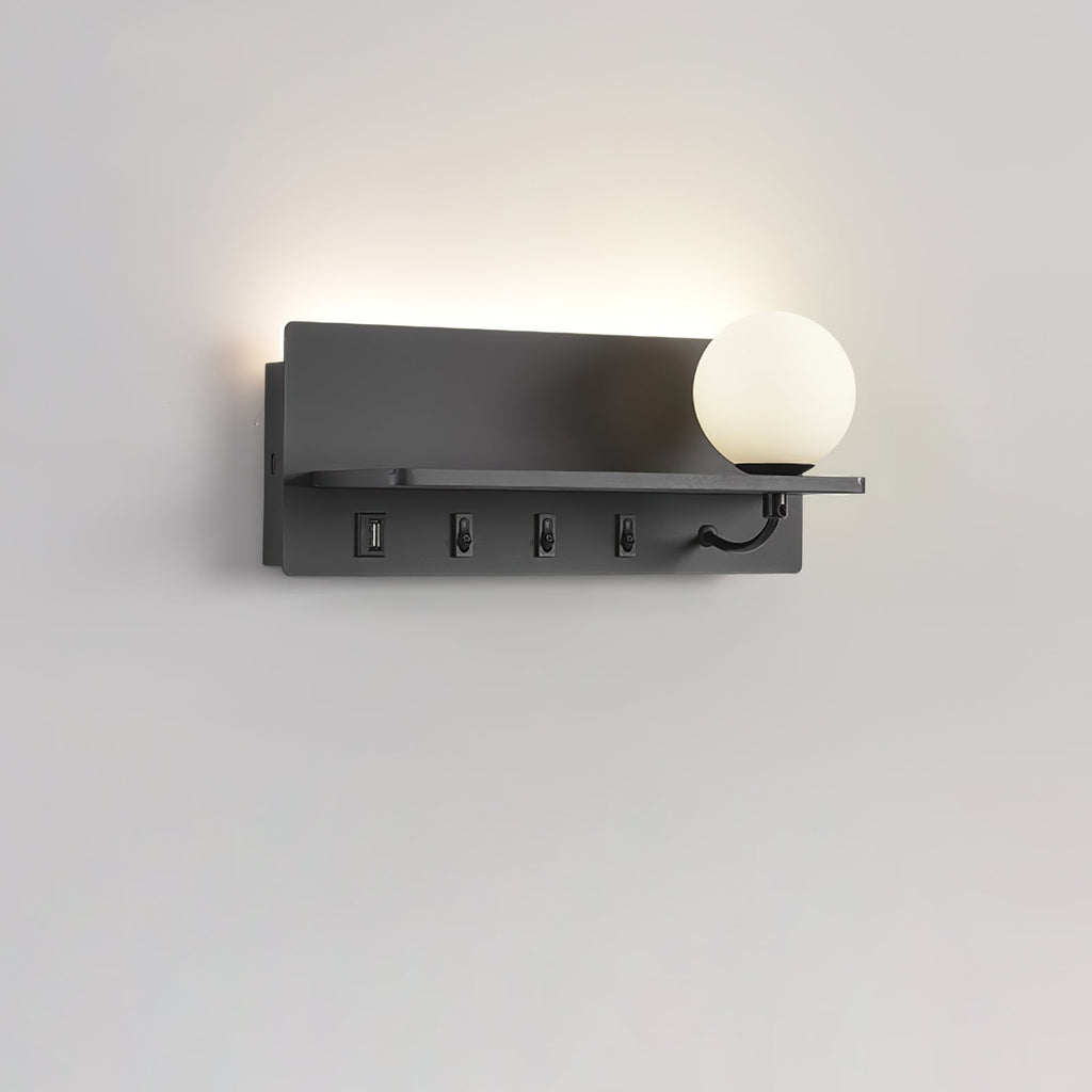 Glos Slim Wall Light, Hardwired Wall Sconce, detail 10