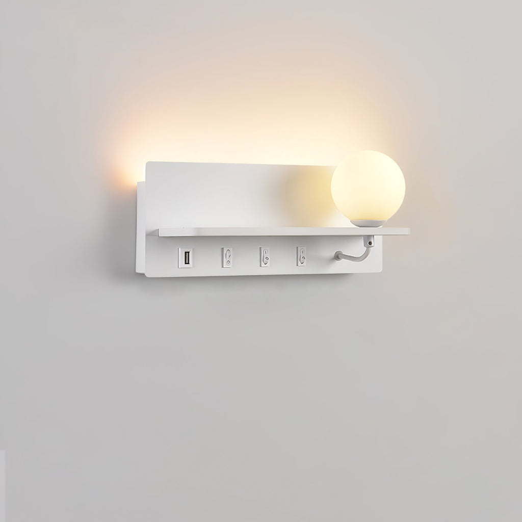 Glos Slim Wall Light, Hardwired Wall Sconce, detail 18