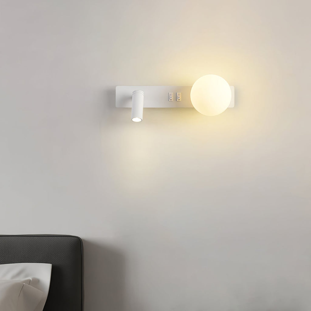 Glos Slim Wall Light, Hardwired Wall Sconce, detail 14