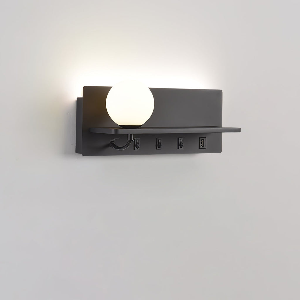 Glos Slim Wall Light, Hardwired Wall Sconce, detail 19