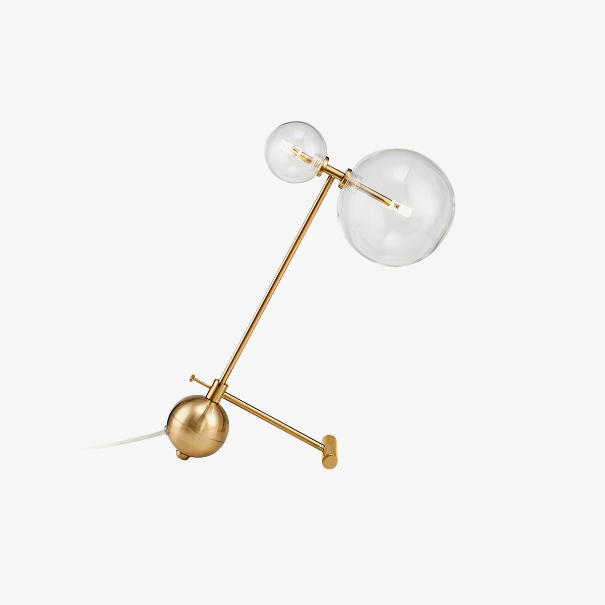 Gold Pearl Table Light, Bedside Table Lamp, detail 6