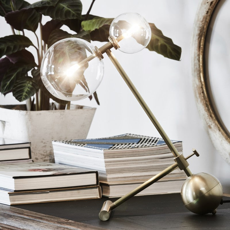 Gold Pearl Table Light, Bedside Table Lamp, detail 3