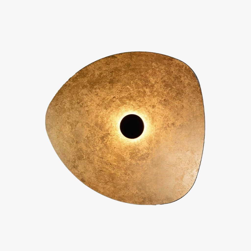 Golden Aura Wall Light, Hardwired Wall Sconce, detail 12