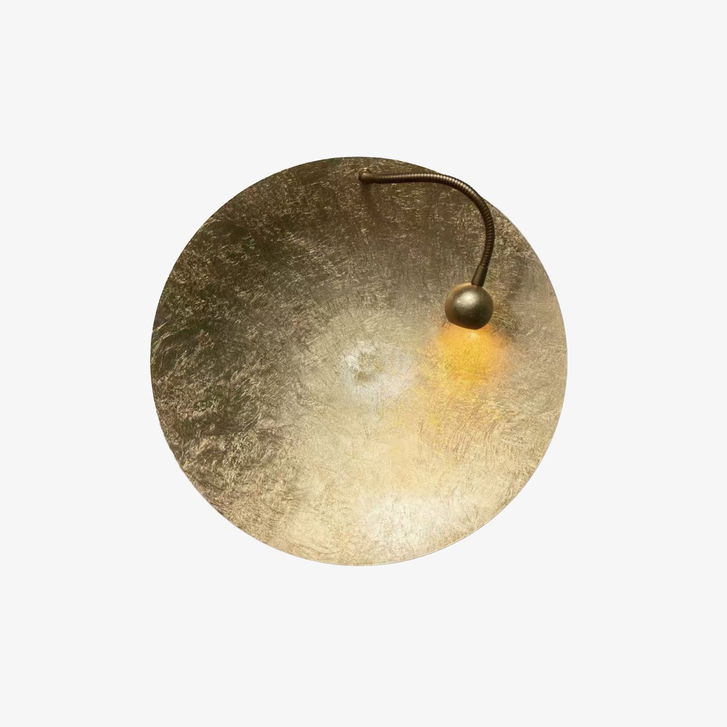 Golden Aura Wall Light, Hardwired Wall Sconce, detail 14