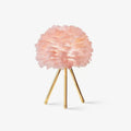 Goose Feather Table Light, Bedside Table Lamp, Φ 13.8 x H 18.5
