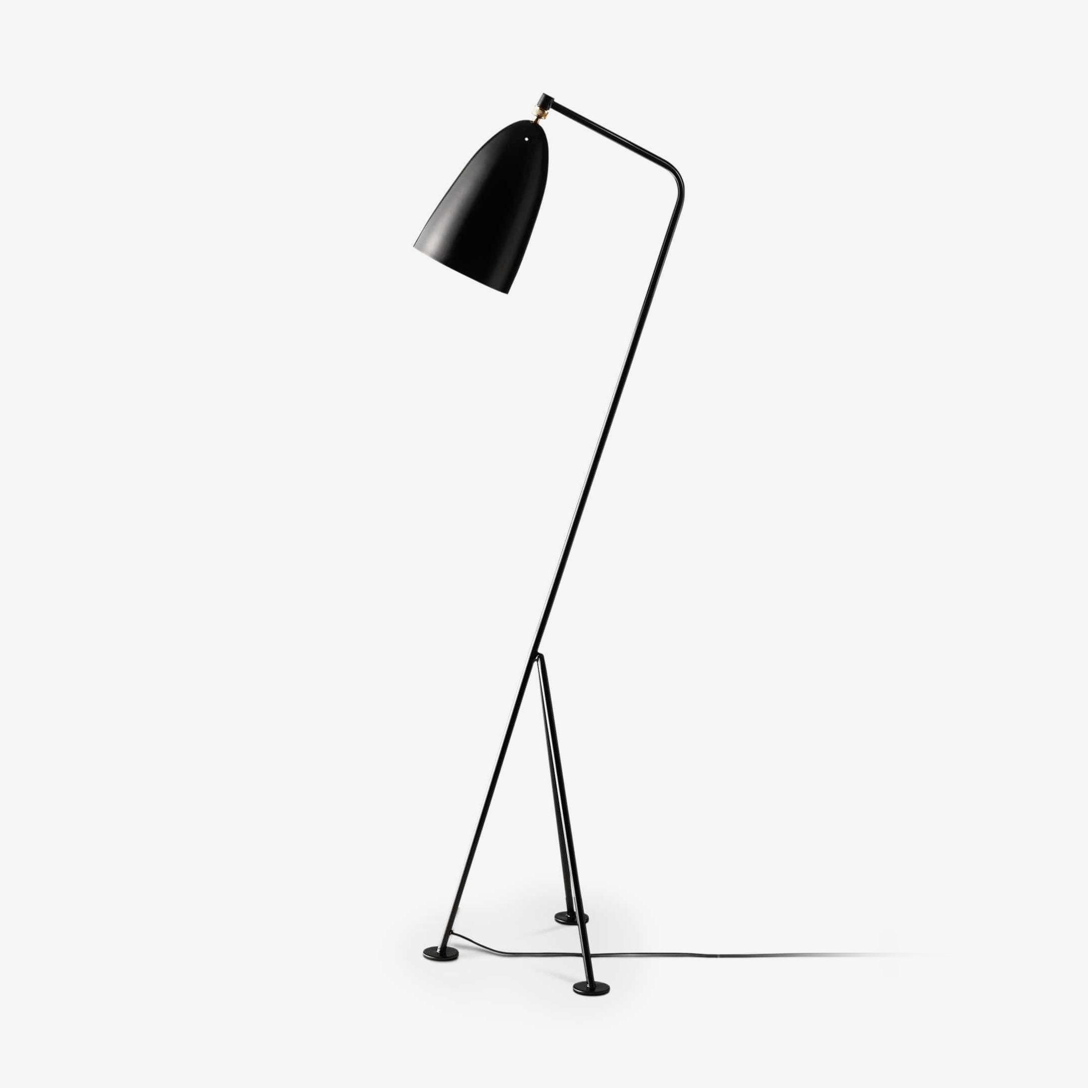 Grasshopper Floor Light, Floor Lamp, Metal, ∅ 16.9″ x H 58.3″