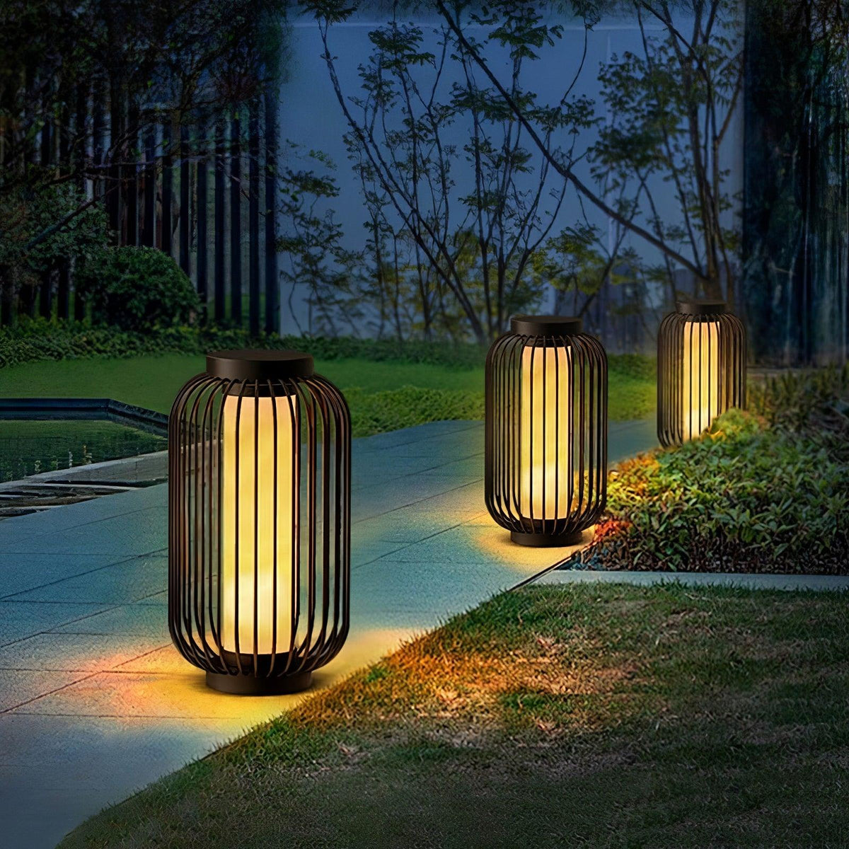 Graydon Exterior Table Light, Outdoor Wall Light, detail 4