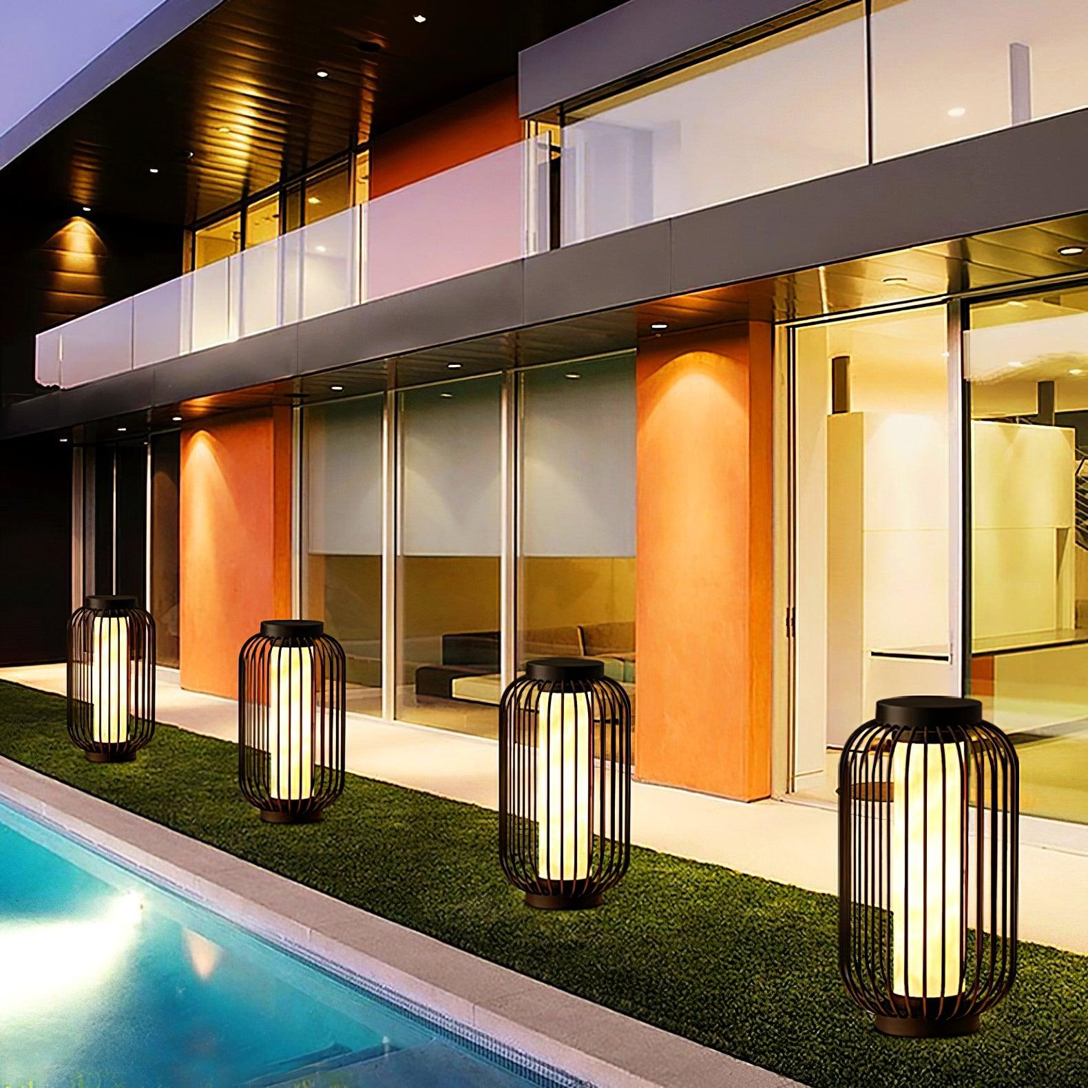 Graydon Exterior Table Light, Outdoor Wall Light, detail 6