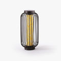 Graydon Exterior Table Light, Outdoor Wall Light, Metal, ∅ 10.6″ x H 15.7″