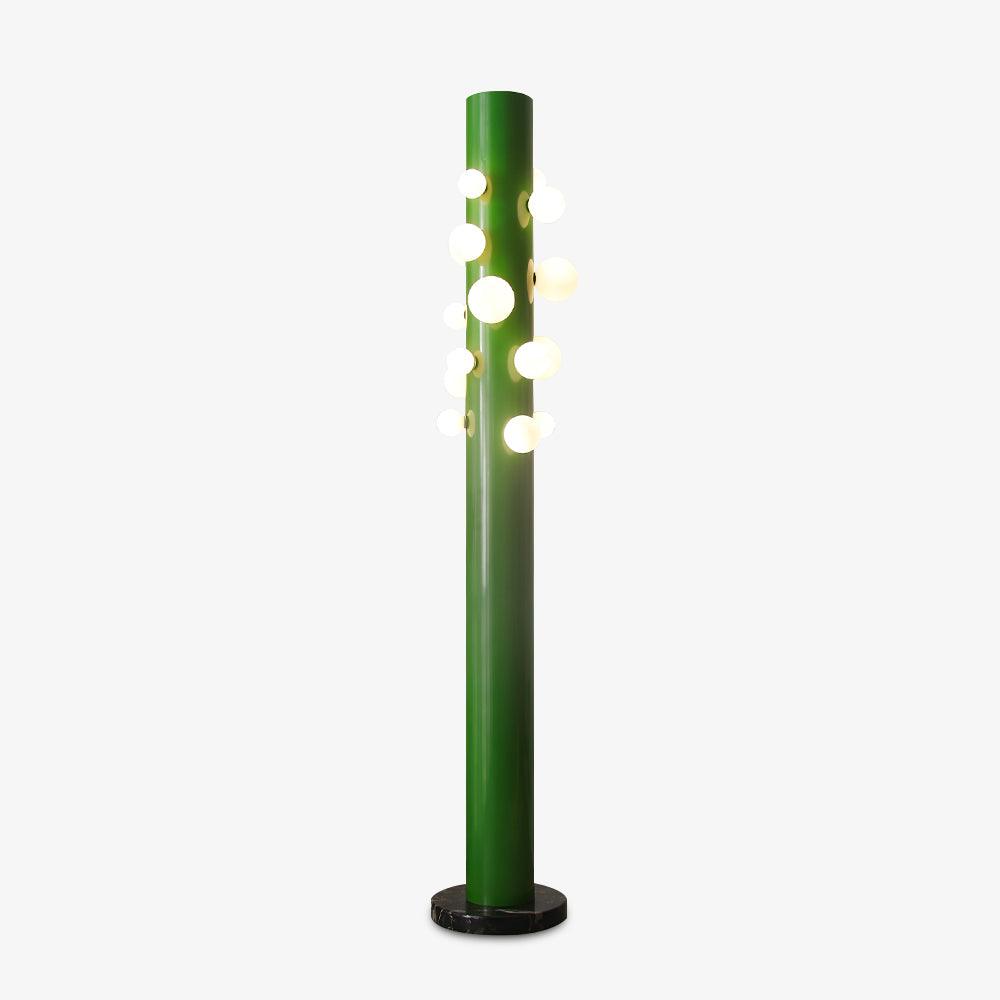 Green Apes Floor Light, Floor Lamp, Metal, ∅ 11.8″ x H 71.7″