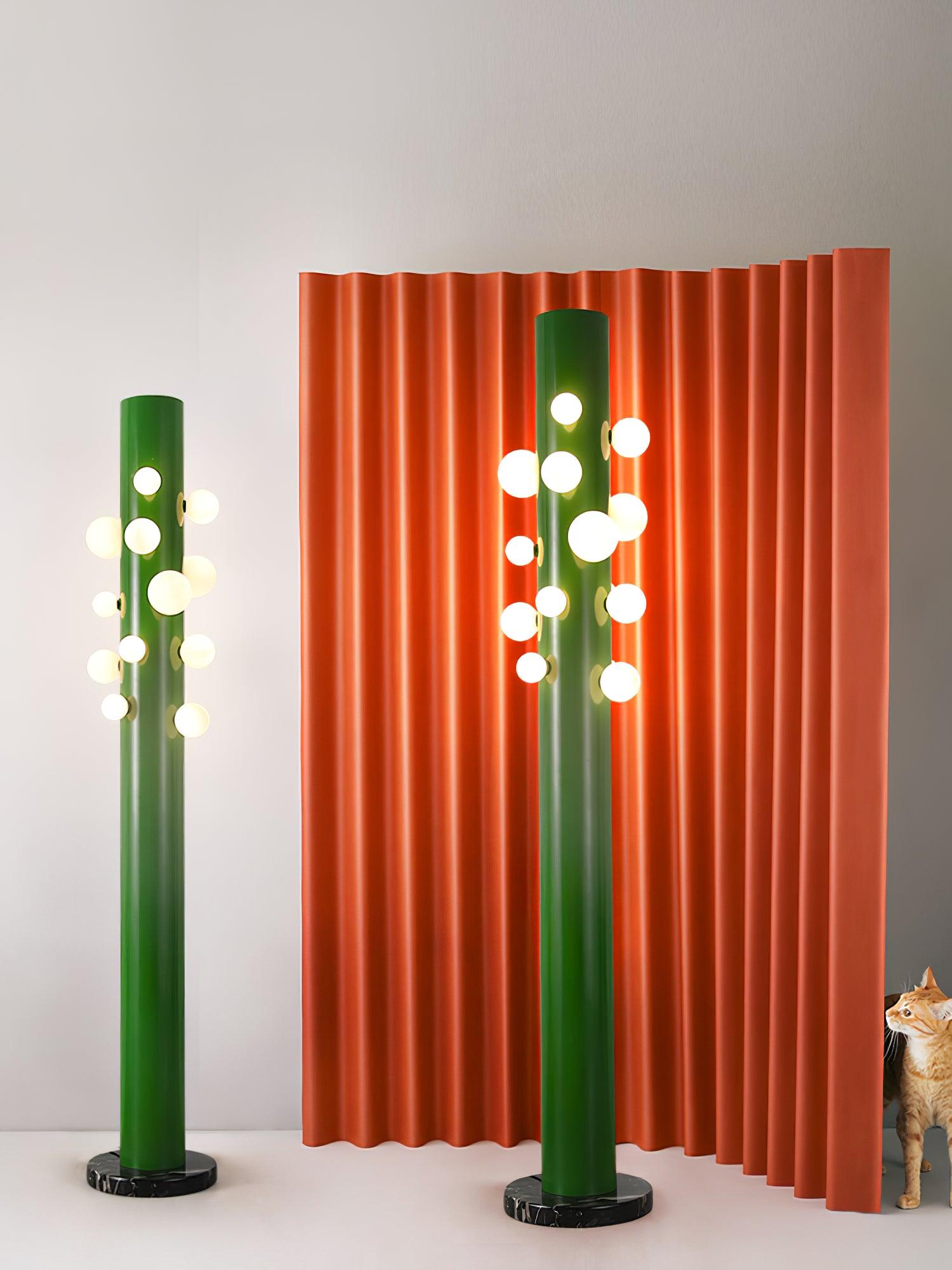 Green Apes Floor Light, Floor Lamp, detail 4