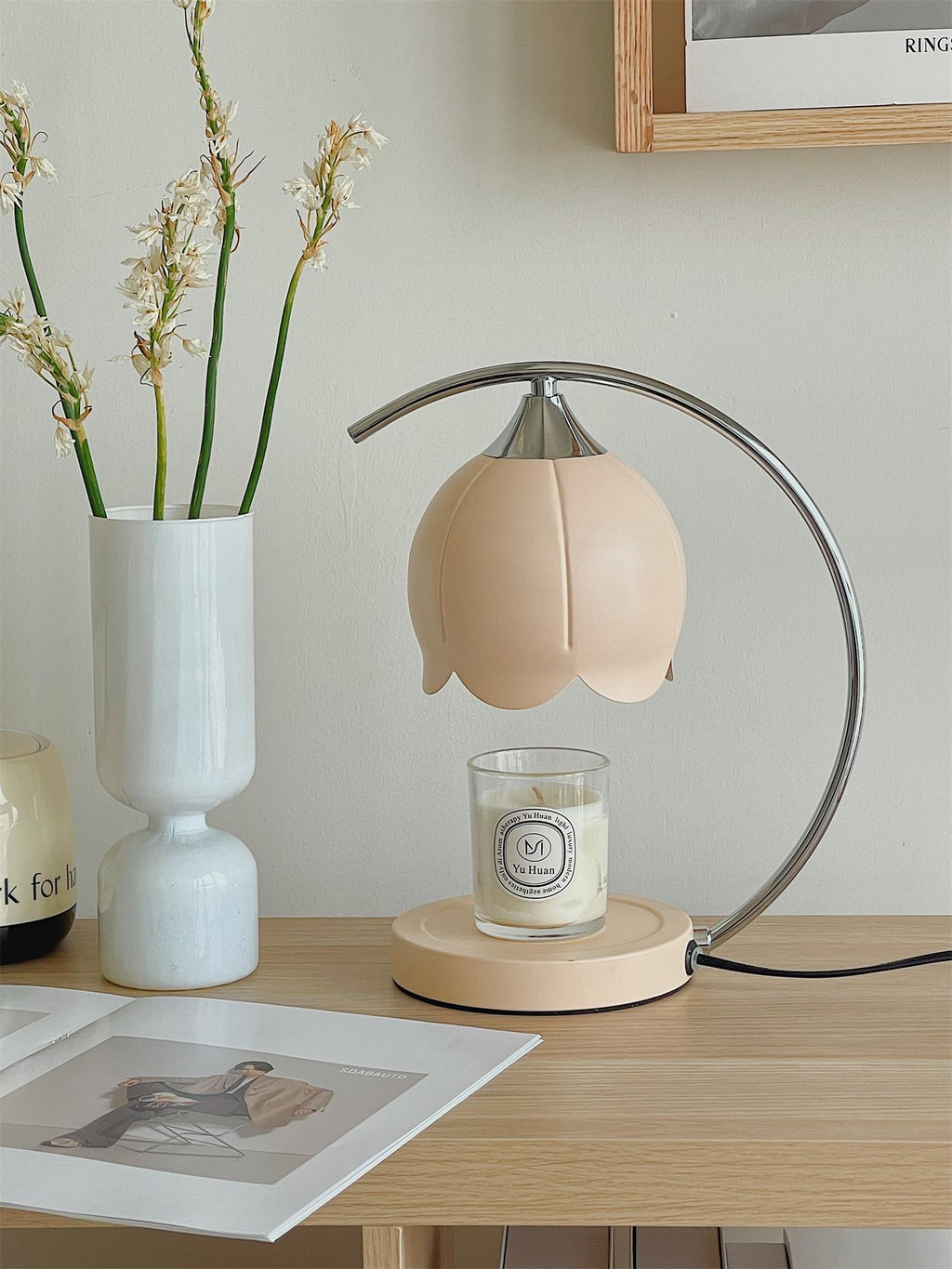 Green Aroma Table Light, Bedside Table Lamp, detail 22